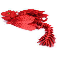 3D tištěné dračí vejce s kloubovým drakem uvnitř, dětské hračky, bytové dekorace, kreativní dárek, velikonoční nebo narozeninový