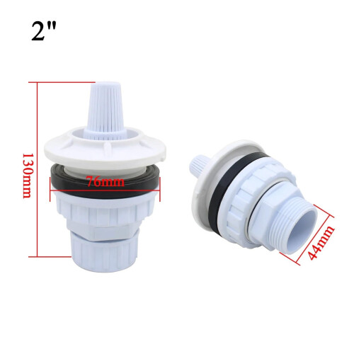 Pool Sand Filter Drain Valve with Leak Prevention Seal and Easy Drain Control for Quick Maintenance 1
