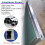 Lockable Drywall Access Door Panel 12x16 with Keyed Security Lock, Fire Resistant Paintable Surface 2