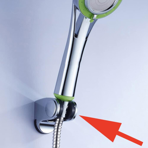 Handheld Shower Head Holder Wall Mounted Bracket with MultiPosition Adjustment for Bathroom 1