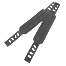 Adjustable Exercise Bike Pedal Straps with Wide Toe Design for Stationary Bikes and All Foot Sizes