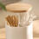 Toothpicks Dental Floss Retro Dispenser Small Container Push Type 3