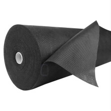 Disposable Non-Woven Bed Sheet 31.5" X 70" 30 Gram For Massage, Spa, Beauty, Exam tables, Disposable Bed Roll (Black) (1 Roll)