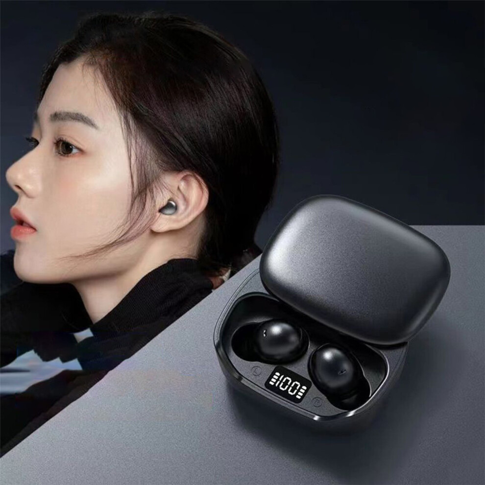 Avtoify Bluetooth 5.3 Wireless Earbuds, Noise Reduction, Bass, Ipx5 Waterproof, Sports, Black 9395123836058