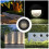 LED-Wandleuchte Lamparas Exteriores De Pared Eingebaute Außenleuchte 6