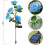 Ηλιακά φώτα Upgraded5Flowers για εξωτερική διακόσμηση κήπου, αδιάβροχα τεχνητά 4