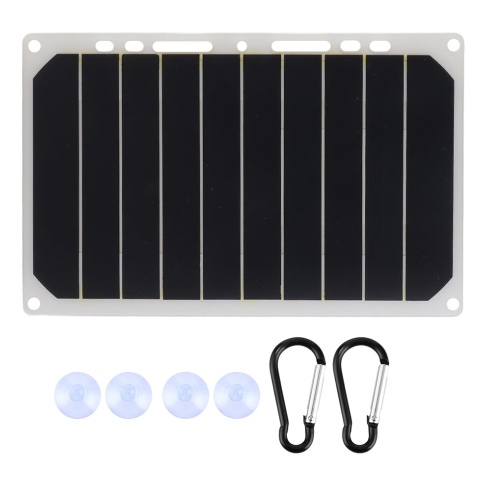 10W Portable Solar Panel Usb Charger With Conversion For Hiking Camping Cycling 9113335002326