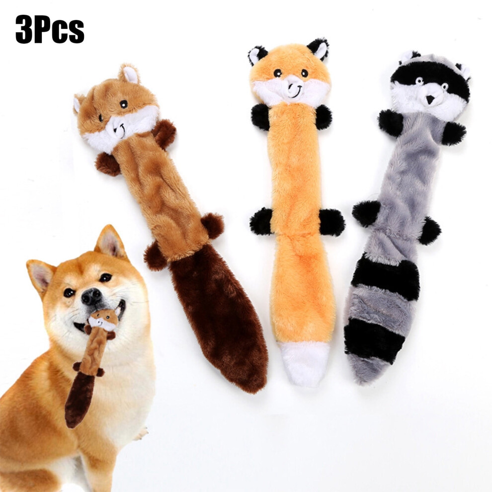 Paws Skinny Peltz, No Stuffing Squeaky Dog Toy, Large 18"-image-OPC-PR67T29-NEW