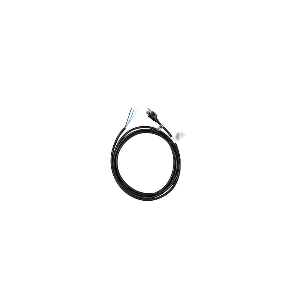140062 - Line Cord 3/16 10Ft Rnd Open End Sjtw Plug 5-15P Black 9395123929927
