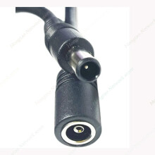 Câble d'extension tout cuivre DC 6,5 x 4,4 mm mâle/femelle 6,0 x 4,4 mm pour ordinateur portable, cordon d'alimentation d'écran 18 AWG 0 10 A 120 W