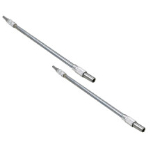Xubond wastafelkraan, metalen, flexibele, buigbare as, verbindingsadapter voor elektrische boorkraan, zilver, gereedschap