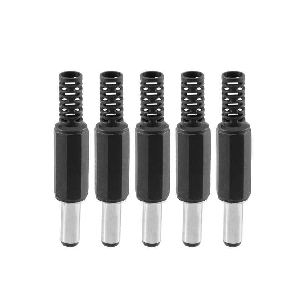 5Pcs 5.5Mm X 2.5Mm Male Jack Dc Power Plug Socket Adapter Adaptor Connector 9395123050942