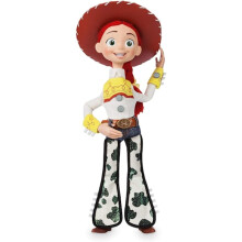 Figurină interactivă Jessie, oficială Disney Store, din Toy Story, include sunete și fraze, interacționează cu alte figurine și jucării
