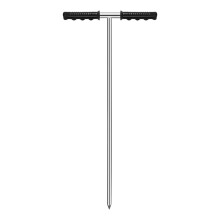 Roestvrijstalen grondsonde, 122 cm (48 inch), professionele lange grondsonde voor de landbouw.
