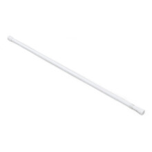 Barra de tensión de resorte Achim Fantasia de 5/8", 28-48", blanca