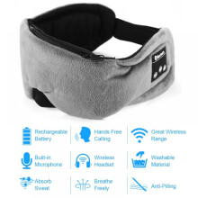 Prettyui Wireless Stereo Bluetooth Earphone Soft Sleep Mask Bluetooth 5.0 Support Handsfree Sleeping