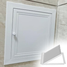 Access Panel 32x32 Inch Metal Access Door with Hidden Touch Lock for Wall and Ceiling Inspection