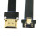 FOR90 μοίρες γωνία προς τα πάνω FPV Micro HDTV αρσενικό σε HDTV αρσενικό επίπεδο καλώδιο 50cm 1