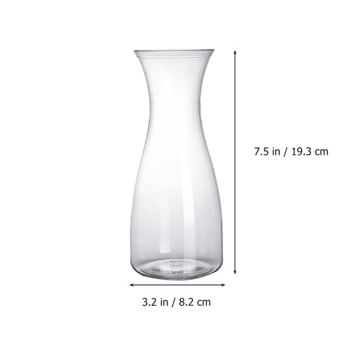 Eease Clear Glass Pitcher Ζεστό Κρύο Νερό Τσαγιέρα Καφετιέρα 830ml Decanter Ποτών 1