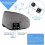 Prettyui Wireless Stereo Bluetooth Earphone Soft Sleep Mask Bluetooth 5.0 Support Handsfree Sleeping 3