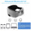 Prettyui Wireless Stereo Bluetooth Earphone Soft Sleep Mask Bluetooth 5.0 Support Handsfree Sleeping 4