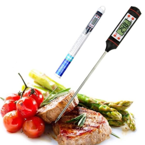 Digitales Fleischthermometer / Backthermometer mit LCD-Anzeige 1