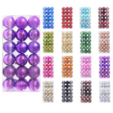 Kerstaanbiedingen! PRETXORVE 36 stuks 6 cm kerstballen, geschikt voor kerstboomversiering en feestdecoratie.