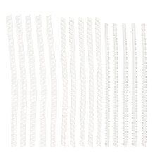 15 stuks plastic ringmaatverstellers voor sieraden, ringverkleiners voor dames en heren