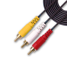 Καλώδιο Simyoung3RCA Audio Video Composite Cable, 30ft RCA3-Male σε 3-Male, για TV, VCR, DVD, Δορυφορική Τηλεόραση