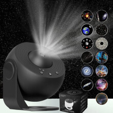 Giyblacko Sternenprojektor 12-in-1 Galaxienlicht, 360 drehbar, Sonnensystem, für Schlafzimmer, Kinder, Erwachsene, Heimdekoration