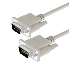 SUSUchens2Pcs RS232DB9 Câble convertisseur de données série mâle-mâle 9 broches, 3 mètres
