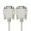 SUSUchens2Pcs RS232DB9 9Pin Σειριακό Αρσενικό σε Αρσενικό Καλώδιο Μετατροπέα Δεδομένων Θύρας 7