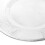 Prato de servir redondo de plástico transparente com nervuras Homeford, 32,4 cm (12-3/4 polegadas), prateado. 3