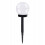 Kugleformede solcellelamper - 6 stk. hvide 3