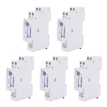 5x SUL180A 15 minuten mechanische timer 24 uur programmeerbare DIN-rail timer tijdschakelaar