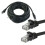 Καλώδιο δικτύου LAN RJ45Cat5Ethernet 75FT για PC PS Xbox Internet Router Μαύρο 5
