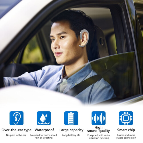 Bluetooth-oorheadset met botgeleiding 2