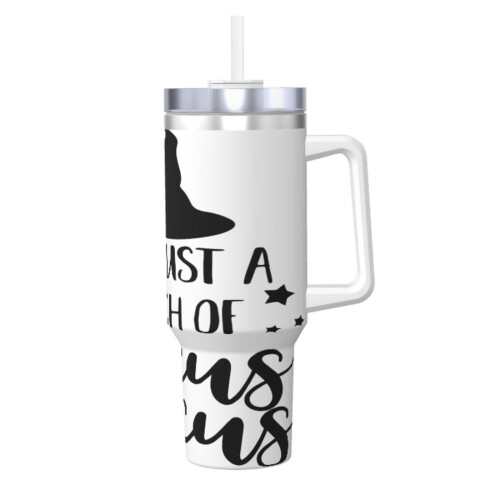 Hocus Pocus Ποτήρι 40oz με λαβή και καπάκι από καλαμάκι, μονωμένο ποτήρι, μπουκάλι νερού 1