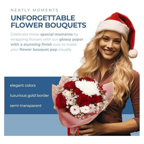 Blumengeschenkpapier, Straußpapier 2