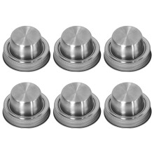 6Pcs Mason Jar Shaker Lids Household Mason Bottle Lids Practical Cocktail Bottle Shaking Lids