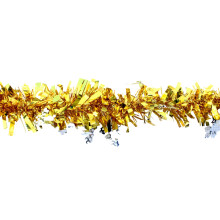 Kerstdecoraties in de uitverkoop! Kleurrijk gestreept lint, plastic wollen trekbloemen voor feestjes, bruiloften en huisdecoratie - Geschikt voor