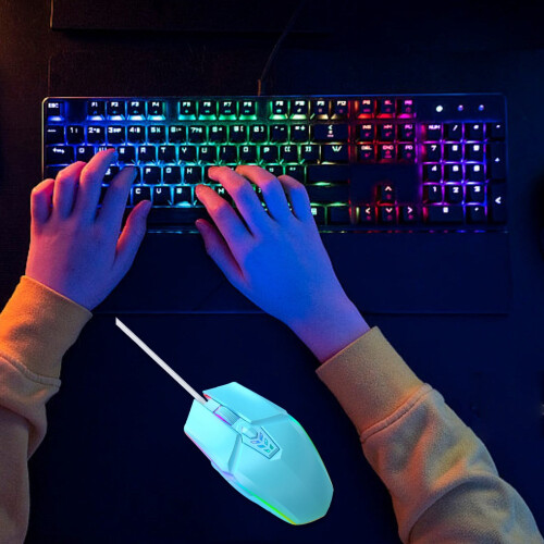 Six Key Wired Illuminated : Silent Stable And For Business And Gaming On Notebook Computers 2