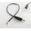 FOR10pcs CCTV DC αρσενικό βύσμα τροφοδοσίας 4.0x1.7mm αρσενικό με καλώδιο 30cm 1