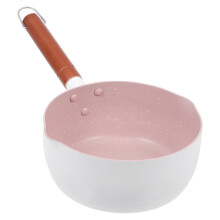 Flat Skillet Kitchen Pans Stew Pot Nonstick Saucepan Stainless Cookware Household Stockpot Snow Mini