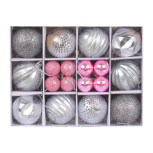 Kerstdecoraties, 24-delige set, onbreekbare kerstballen, hangende boomdecoratie voor feestjes, cadeaus voor familie - geschikt voor kerstbomen