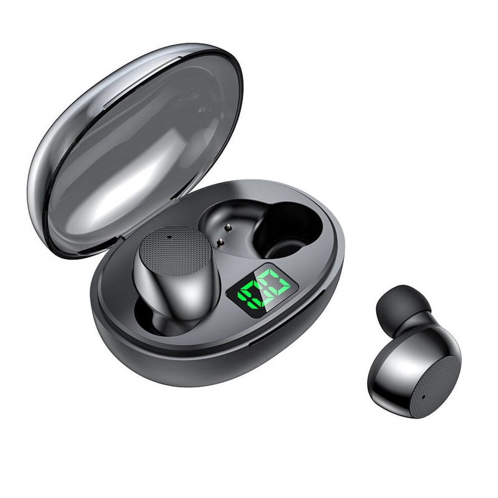 Cterwk Wireless Bluetooth Headset Stereo Earphone Mini Earbuds With Microphone, Black 9395123477756