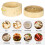 Ατμομάγειρας Dim Sum Dumpling Bao Bun Κινέζικα Ατμομάγειρες Καλάθια Ατμομάγειρα με Καπάκι 3