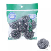 Edelstahl-Scheuerschwämme, Stahlwoll-Scheuerpads für Geschirr, Töpfe, Pfannen und Öfen, Metall-Reinigungskugeln für hartnäckigen Küchenschmutz