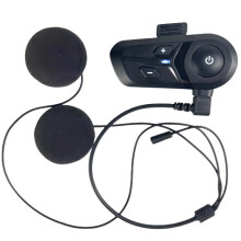 VALSEEL Biltilbehør Bluetooth5.3 Lang rekkevidde HD Lydkvalitet Motorsykkelhjelm Bluetooth-øretelefoner