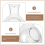 Ιαπωνικό γυάλινο δοχείο κρύου Sake, 300ml δοχείο πάγου, κρύο Sake, ψυγείο, γυάλινο δοχείο 2